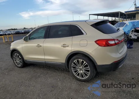 2016 Lincoln Mkx Reserve from USA, damaged, VIN 2LMTJ8LR7GBL59941